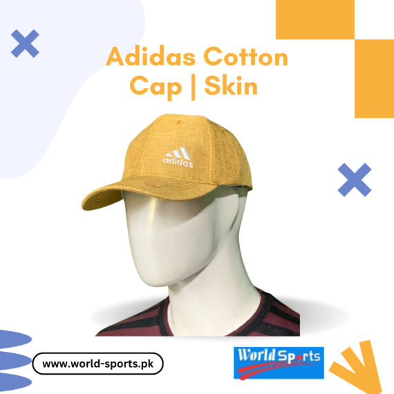 Adidas Cotton Cap for Men – Premium Skin Color Baseball Hat with Adjustable Strap