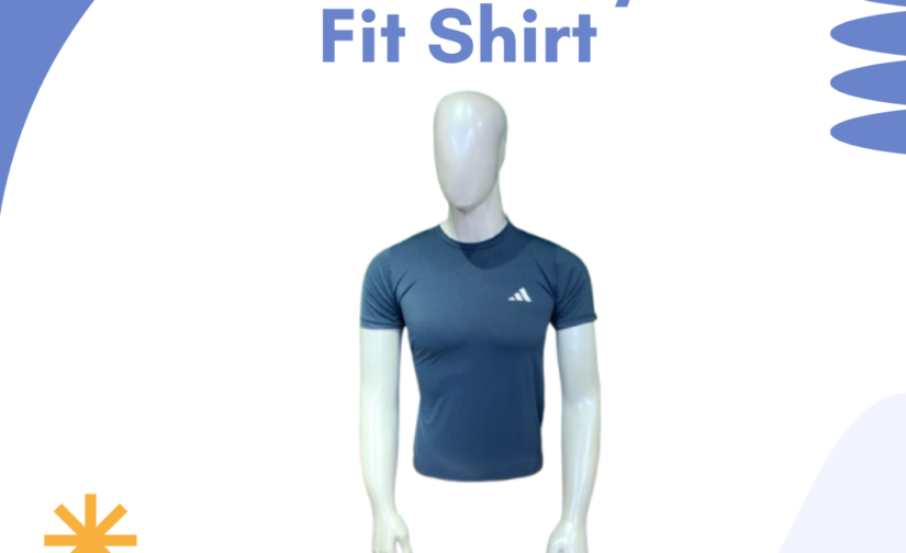 Adidas Dry Fit Shirt – Breathable, Moisture-Wicking Performance T-Shirt for Sports & Training