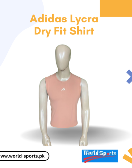Adidas Lycra Dry Fit Shirt – Men’s Moisture-Wicking, Quick-Dry, Stretchable Sports & Gym T-Shirt