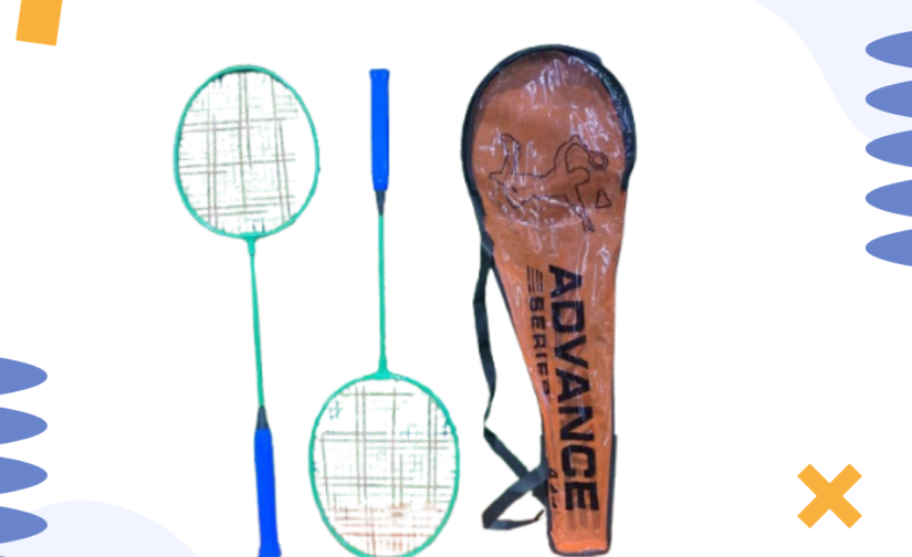 Advance Series 444 Badminton Frame – Lightweight & Durable Carbon Fiber Racket Frame for Speed & Precision