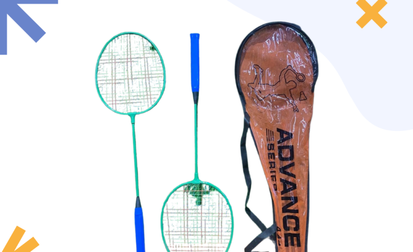 Advance Series 444 Badminton Frame – Lightweight & Durable Carbon Fiber Racket Frame for Precision & Power