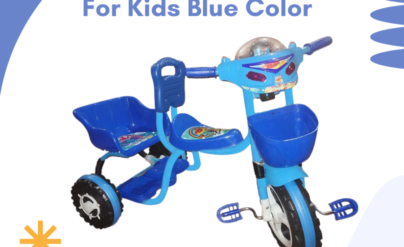 Avengers Tricycle for Kids – Sturdy & Stylish Blue Ride-On Trike with Superhero Design, Comfortable Seat & Smooth Wheels