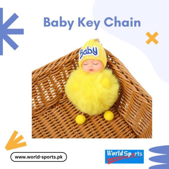Baby Key Chain | Cute Infant Design Keyring | Adorable Mini Baby Key Holder