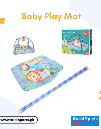 Soft & Colorful Baby Play Mat – Non-Toxic, Cushioned, Waterproof, Foldable Activity Mat for Infants & Toddlers