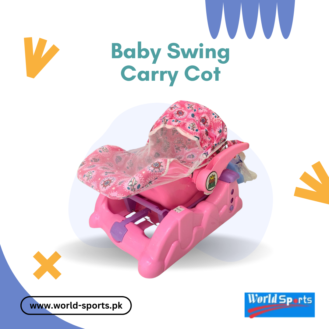 Baby Swing Carry Cot – 2-in-1 Portable Baby Cradle & Carry Cot, Soft & Comfortable Infant Sleeping Bed