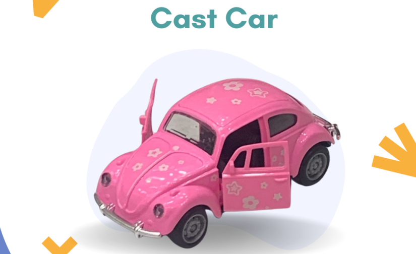 Beetle Die-Cast Car – Classic Vintage Pull-Back Metal Model Toy with Openable Doors & Realistic Design