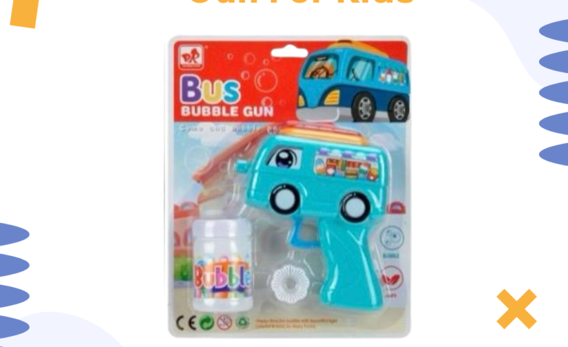 Bus Bubble Gun for Kids – Automatic Bubble Blower with Lights & Music | Fun Outdoor Bubble Machine