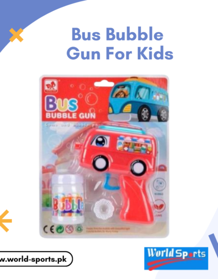Bus Bubble Gun for Kids – Automatic Bubble Blower with Lights & Music