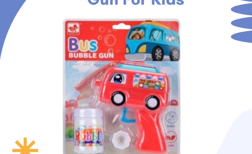 Bus Bubble Gun for Kids – Automatic Bubble Blower with Lights & Music