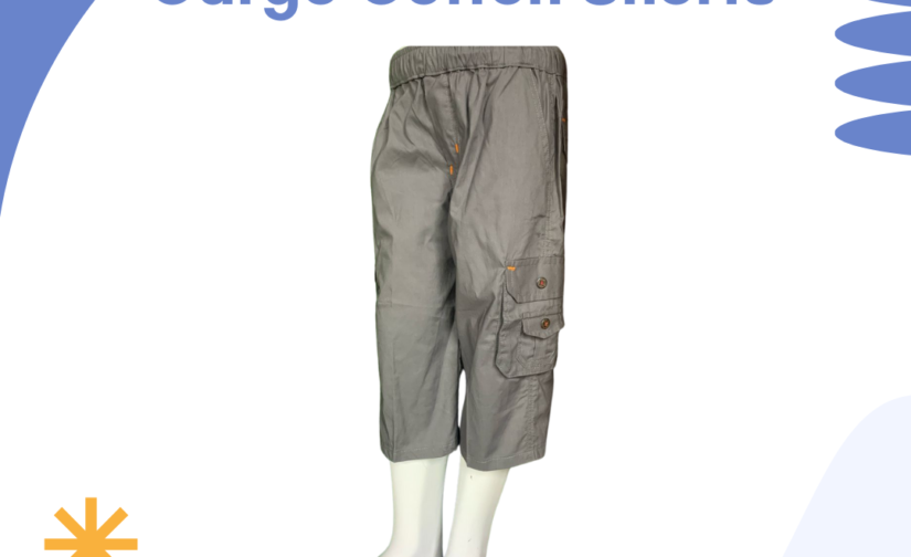 Men’s Cargo Cotton Shorts | Lightweight, Breathable & Multi-Pocket Utility Shorts