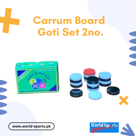 Carrom Board Goti Set 2 No. – High-Quality Wooden Carrom Coins for Smooth & Precise Gameplay