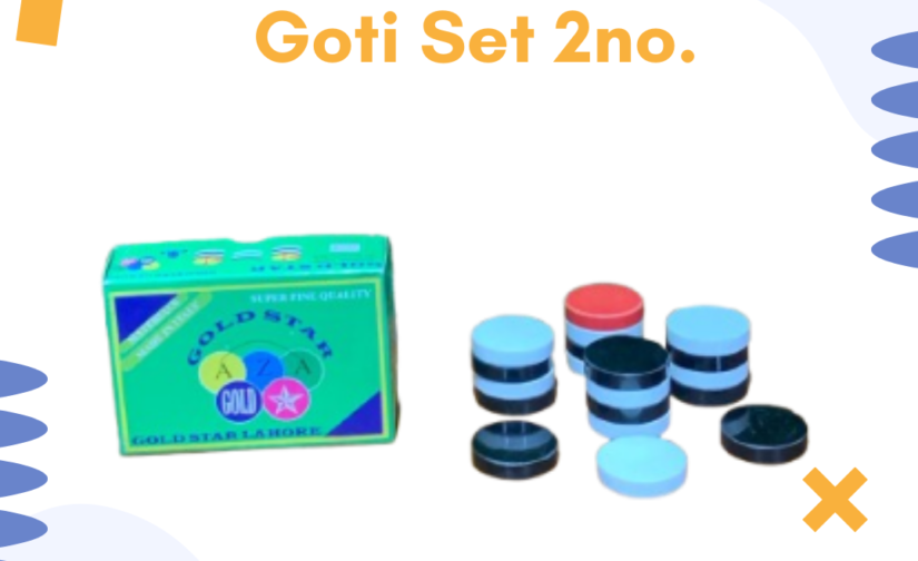 Carrom Board Goti Set 2 No. – High-Quality Wooden Carrom Coins for Smooth & Precise Gameplay