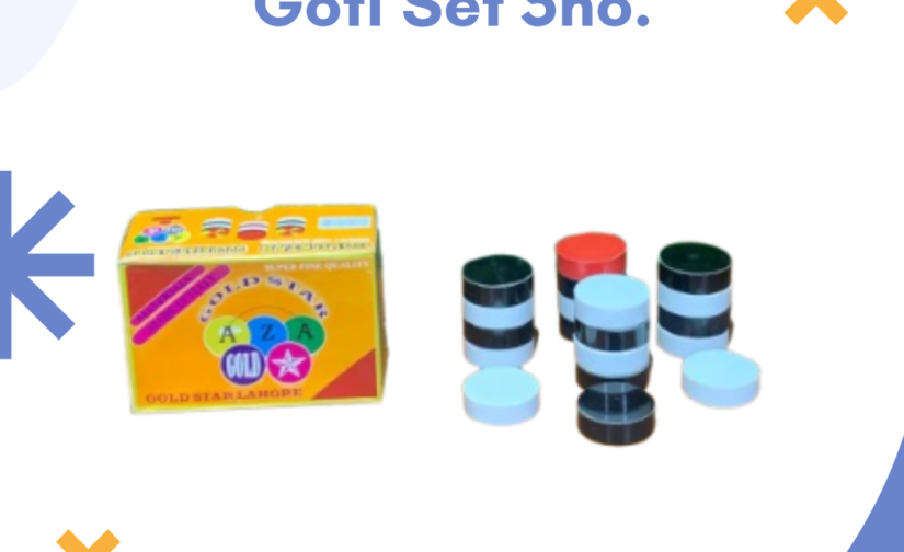 Carrom Board Goti Set 5 No. – High-Quality Wooden Carrom Coins for Smooth & Precise Gameplay