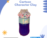 Cartoon Character Clay – Soft, Air-Dry & Non-Toxic Modeling Clay for Kids & Artists, Easy-to-Mold