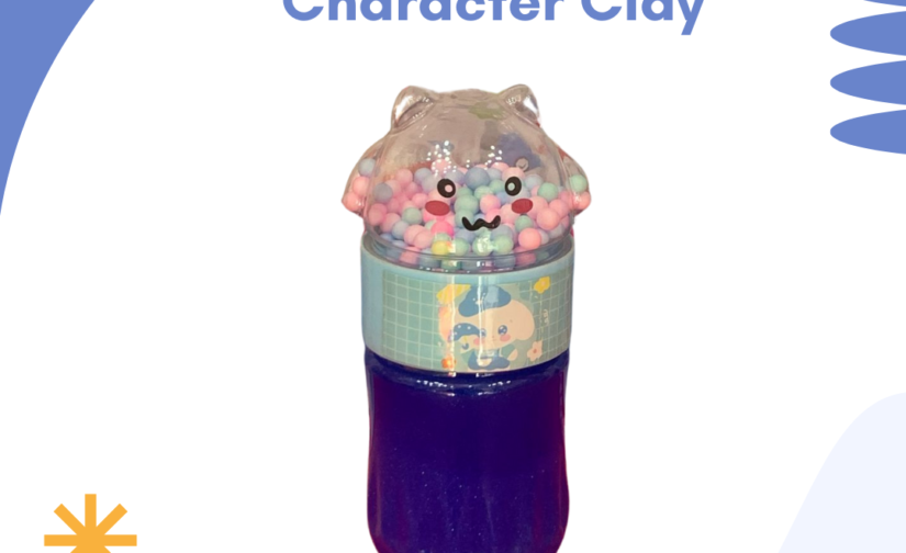 Cartoon Character Clay – Soft, Air-Dry & Non-Toxic Modeling Clay for Kids & Artists, Easy-to-Mold