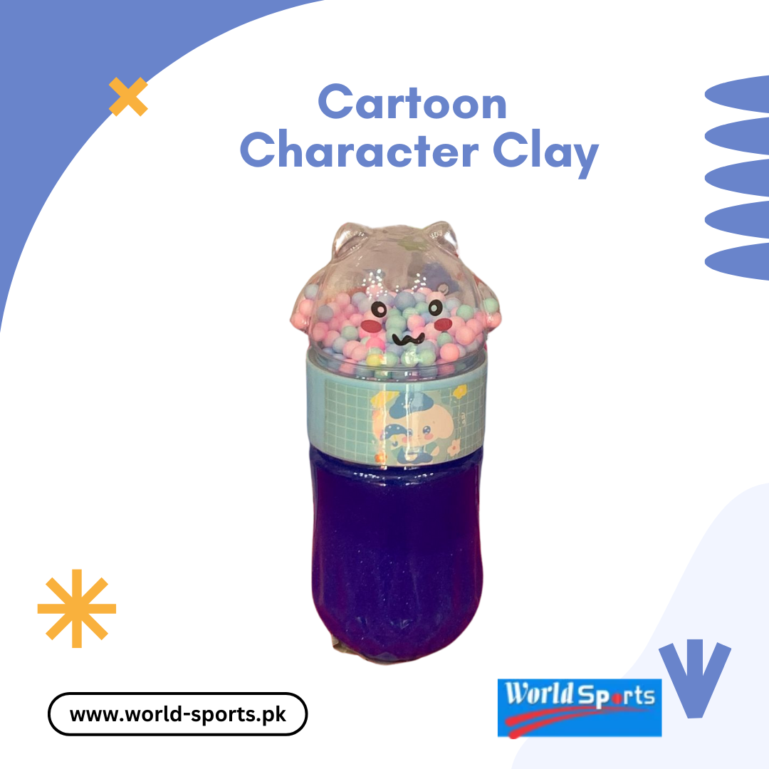 Cartoon Character Clay – Soft, Air-Dry & Non-Toxic Modeling Clay for Kids & Artists, Easy-to-Mold