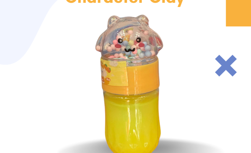 Cartoon Character Clay – Soft & Air-Dry Modeling Clay, Non-Toxic & Easy-to-Mold DIY Clay for Kids