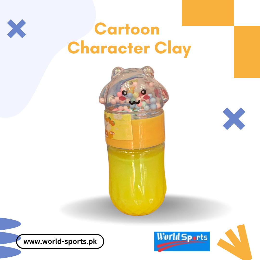 Cartoon Character Clay – Soft & Air-Dry Modeling Clay, Non-Toxic & Easy-to-Mold DIY Clay for Kids