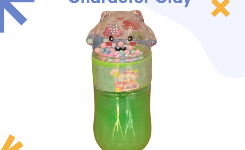 Cartoon Character Clay – Soft & Air-Dry Modeling Clay for Kids, Non-Toxic & Easy-to-Mold DIY Clay