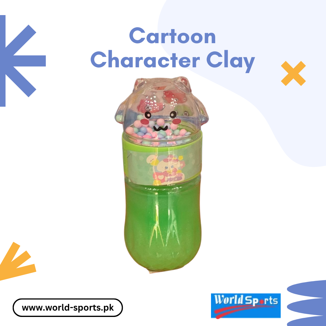 Cartoon Character Clay – Soft & Air-Dry Modeling Clay for Kids, Non-Toxic & Easy-to-Mold DIY Clay