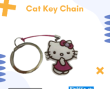 Cat Key Chain | Cute & Stylish Feline Keyring | Perfect Gift for Cat Lovers