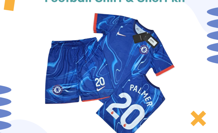 Chelsea Palmer 20 Kids Football Shirt & Shorts Kit – Official Blue Soccer Jersey for Boys & Girls