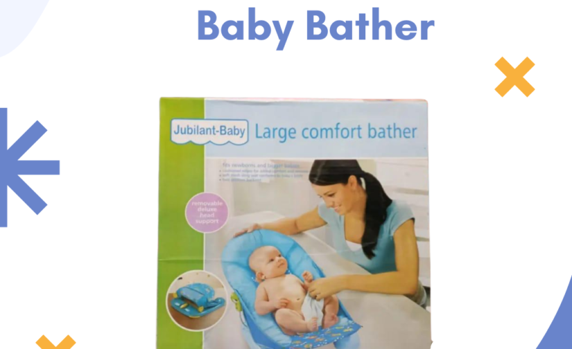 Comfort Baby Bather – Soft, Adjustable & Non-Slip Infant Bath Seat for Safe & Relaxing Bath Time