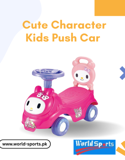 Cute Character Kids Push Car – Fun & Adorable Ride-On Toy for Toddlers with Steering Wheel, Music & Under-Seat Storage