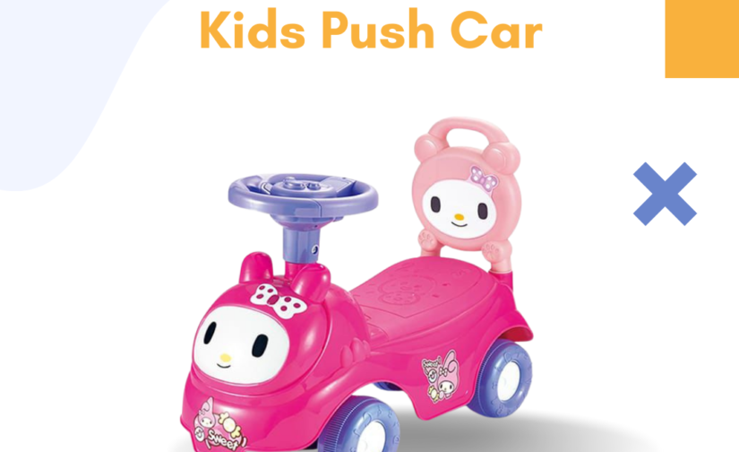 Cute Character Kids Push Car – Fun & Adorable Ride-On Toy for Toddlers with Steering Wheel, Music & Under-Seat Storage