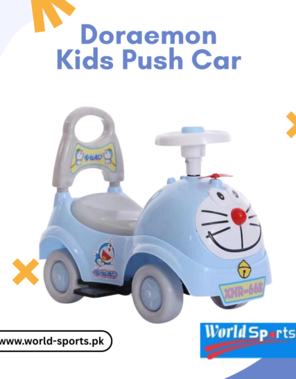 Doraemon Kids Push Car – Ride-On Toy for Toddlers with Steering Wheel, Music & Under-Seat Storage
