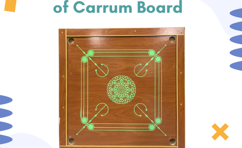 Double Palai Carrom Board – Premium Wooden Carrom Board with Smooth Playing Surface & Sturdy Frame
