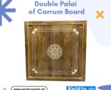 Double Palai Carrom Board – Premium Wooden Carrom Board with Smooth Playing Surface & Strong Frame