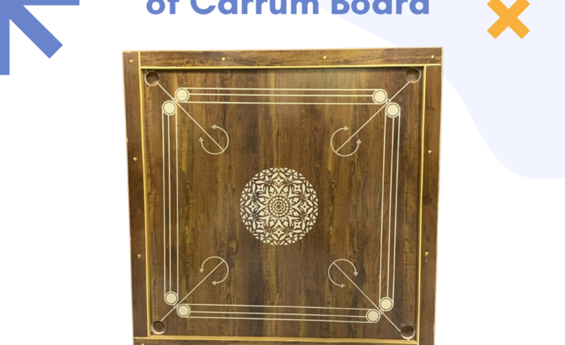 Double Palai Carrom Board – Premium Wooden Carrom Board with Smooth Playing Surface & Strong Frame