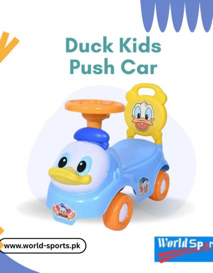 Duck Kids Push Car – Adorable Ride-On Toy for Toddlers with Steering Wheel, Music & Under-Seat Storage