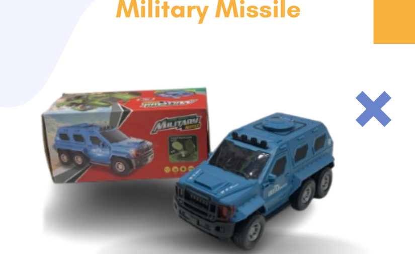 Electric Universal Military Missile Launcher Toy – Rotating RC Army Vehicle with Lights & Sound Effects