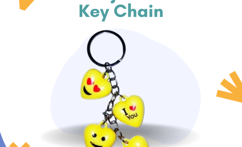 Emoji Hurt Key Chain | Cute & Expressive Smiley Keyring | Fun Gift for Friends