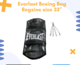 Everlast Boxing Bag Regzine – 33” Heavy-Duty Punching Bag for Training & Fitness