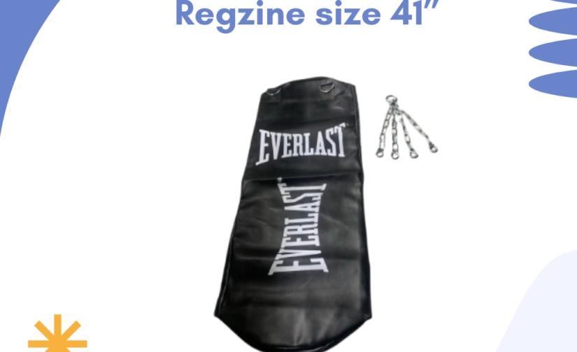 Everlast Boxing Bag Regzine – 41” Heavy-Duty Punching Bag for Boxing & MMA Training