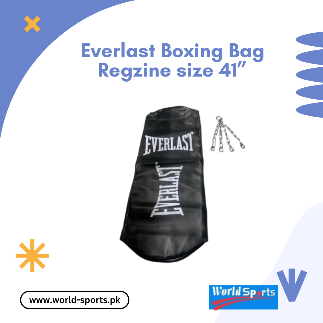 Everlast Boxing Bag Regzine – 41” Heavy-Duty Punching Bag for Boxing & MMA Training