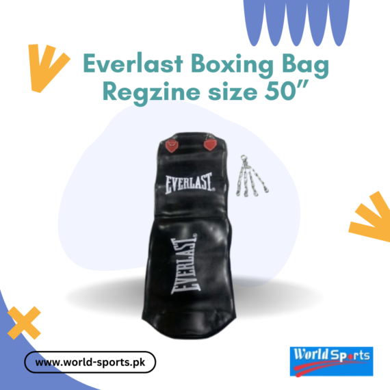 Everlast Boxing Bag Regzine – 50” Heavy-Duty Hanging Punching Bag for Boxing & MMA Training