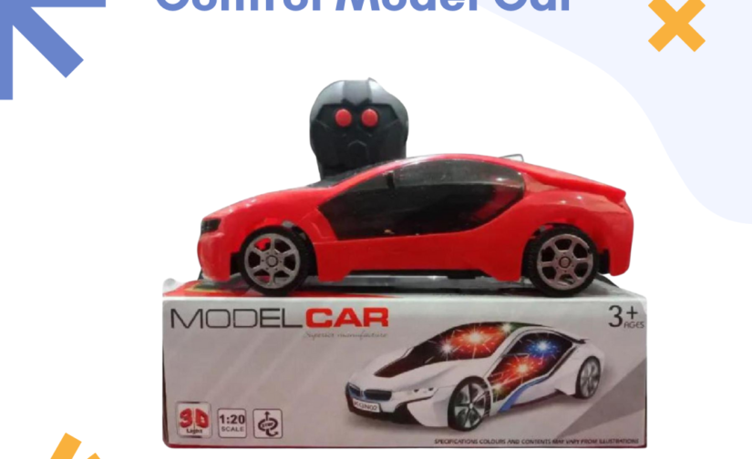 Fast Remote Control Model Car | High-Speed RC Racing Car with Rechargeable Battery