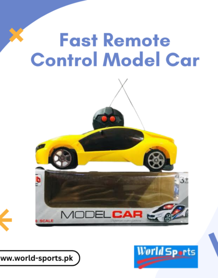 Fast Remote Control Model Car | High-Speed RC Racing Car with Rechargeable Battery