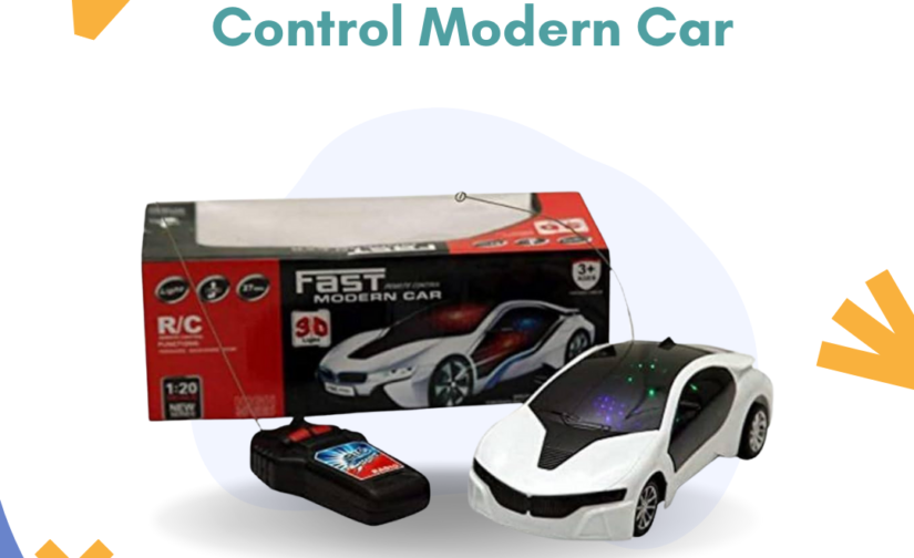 Fast Remote Control Modern Car | High-Speed RC Racing Car with Rechargeable Battery