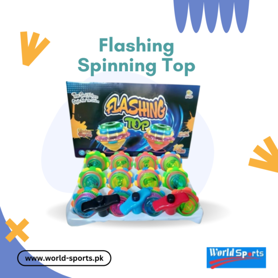 Flashing Spinning Top – LED Light-Up Rotating Toy with Colorful Effects for Kids