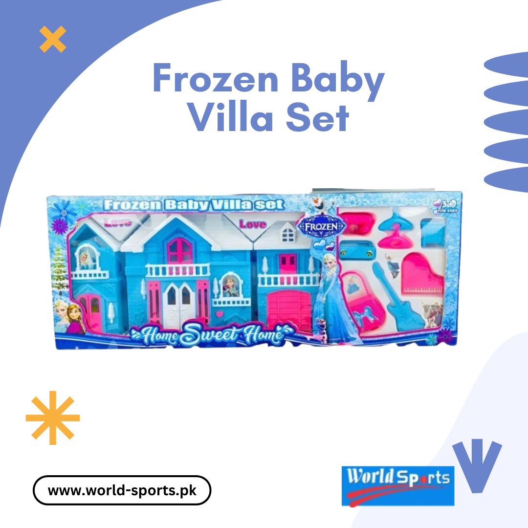 Frozen Baby Villa Set – Dreamy Dollhouse Playset with Accessories for Kids