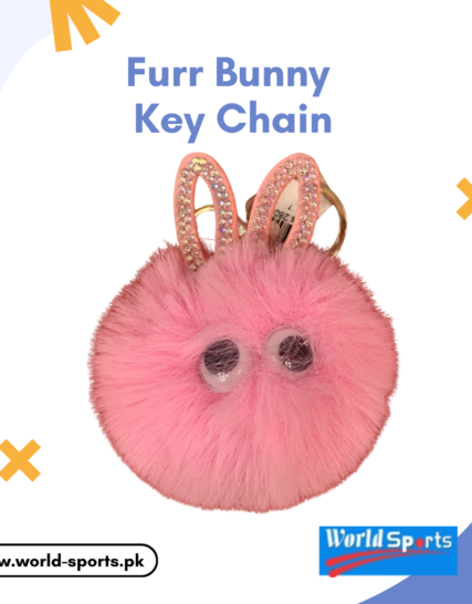 Furry Bunny Keychain – Soft & Fluffy Plush Rabbit Keyring | Cute Bag Charm & Stylish Key Holder