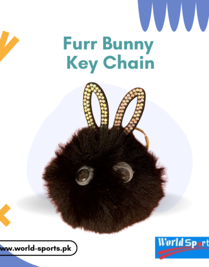 Furry Bunny Keychain – Soft & Fluffy Plush Rabbit Keyring | Cute & Stylish Bag Charm