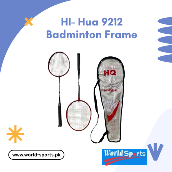 Hi-Hua 9212 Badminton Frame – Ultra-Lightweight Carbon Fiber Racket Frame for Speed, Power & Precision
