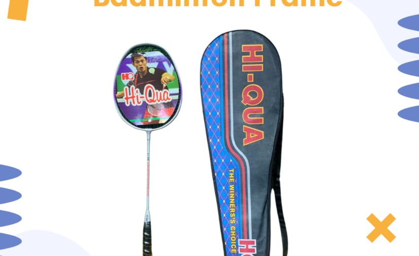 Hi Qua 110 Badminton Frame – Lightweight & Durable Carbon Fiber Racket Frame for Speed & Control