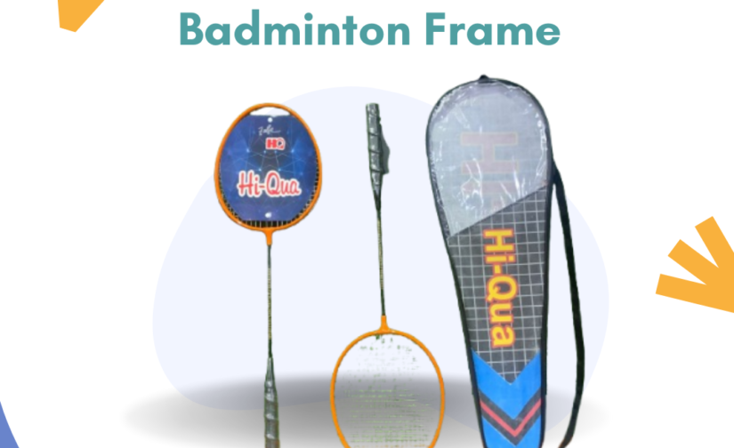 Hi-Qua Pro 007 Badminton Frame – Lightweight & Durable Carbon Fiber Racket Frame for Speed, Power & Precision